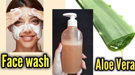 Aloe Vera Face Wash Homemade Magical Aloe Vera Gell For Skin YouTube