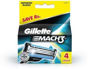 Gillette Mach Manual Shaving Razor Blades Cartridge S Pack Price