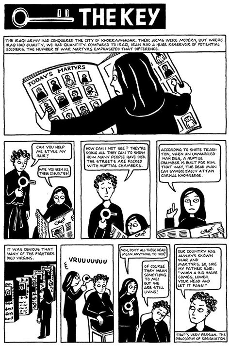 Chapter 13 The Key From Marjane Satrapi S Persepolis 1 Reading