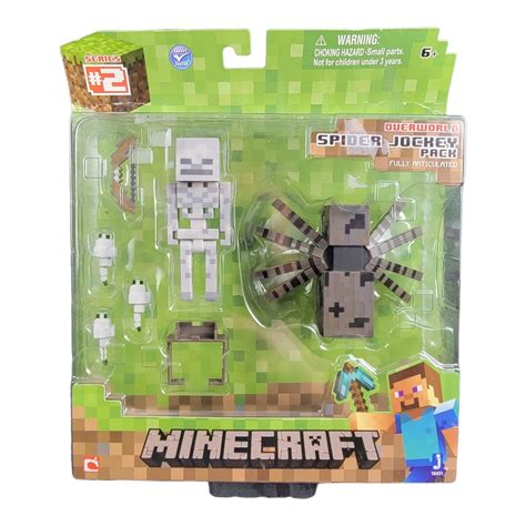 Minecraft Toys Series 2 Spider Jockey