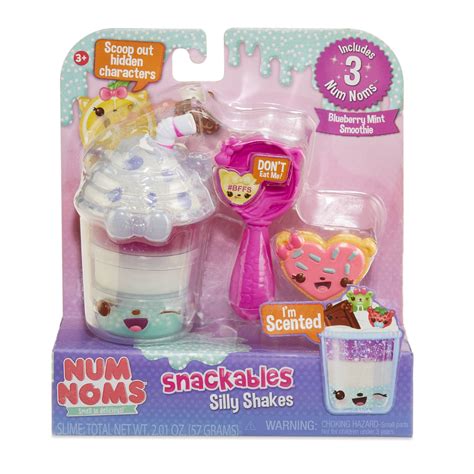 Num Noms Snackables Silly Shakes Blueberry Mint Smoothie