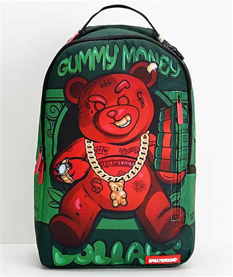 Sprayground Red Money Bag Backpack Munimoro Gob Pe