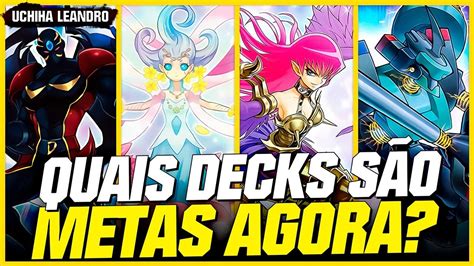 O META não mudou tanto assim Veja os DECKS mais poderosos HOJE Yu