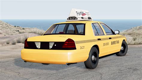 Ford Crown Victoria Taxi 1998 Para BeamNG Drive