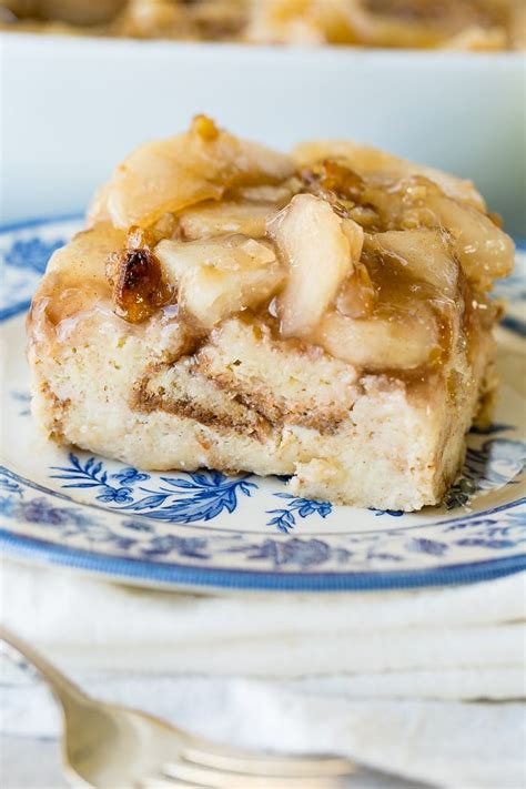 Apple Pie Bread Pudding With Vanilla Sauce Video Oh Sweet Basil