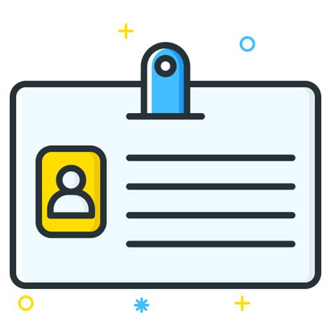 Id Card Icon Job Seeker Iconpack Inipagi Studio