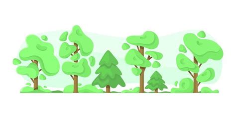 Forest Border Vector Art Icons And Graphics For Free Download