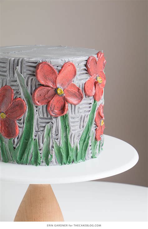 Buttercream Palette Knife Painted Cake The Cake Blog