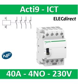 Schneider Contacteur Acti Ict A No V Hz