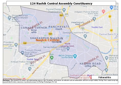 Nashik Central Assembly Constituency Maharashtra 124
