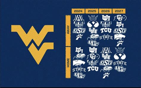 Wvu Football 2024 Schedule Printable