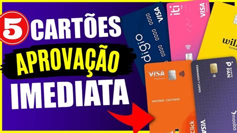 Cart O De Cr Dito Para Negativado Aprovado Na Hora F Cil Aprova O