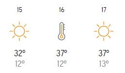 El calor no da tregua temperaturas máximas en Santiago durante