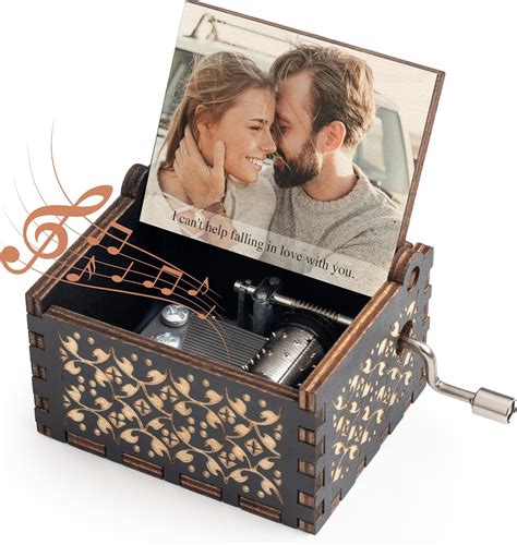 Vubu Gifts Caja De M Sica Personalizada Personalizada Con Tu Foto Y