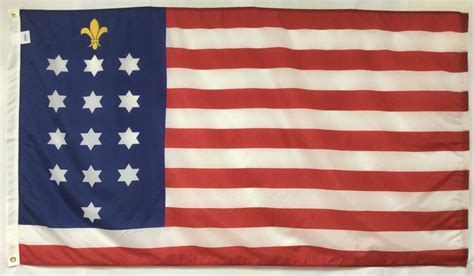 United States French Alliance Nylon 3 X 5 Flagpro