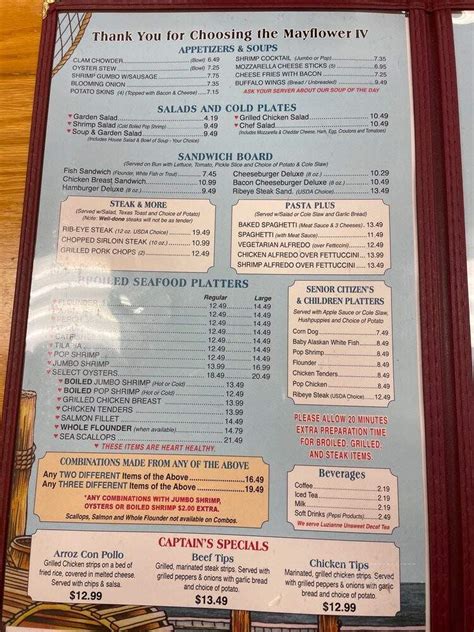 Mayflower Seafood Restaurant Menu In Reidsville Nc Order Delivery And Reviews