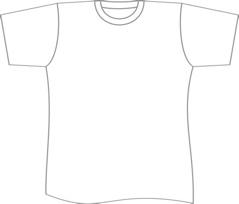 Free T Shirt Template Printable, Download Free Clip Art pertaining to ...