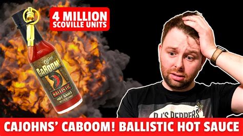 Caboom Ballistic Hot Sauce 4 000 000 Scoville Units