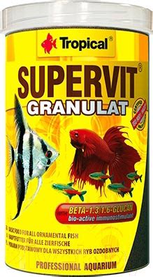 TROPICAL Supervit Granulat / 60413 (100мл) Корм для рыб купить в Минске ...