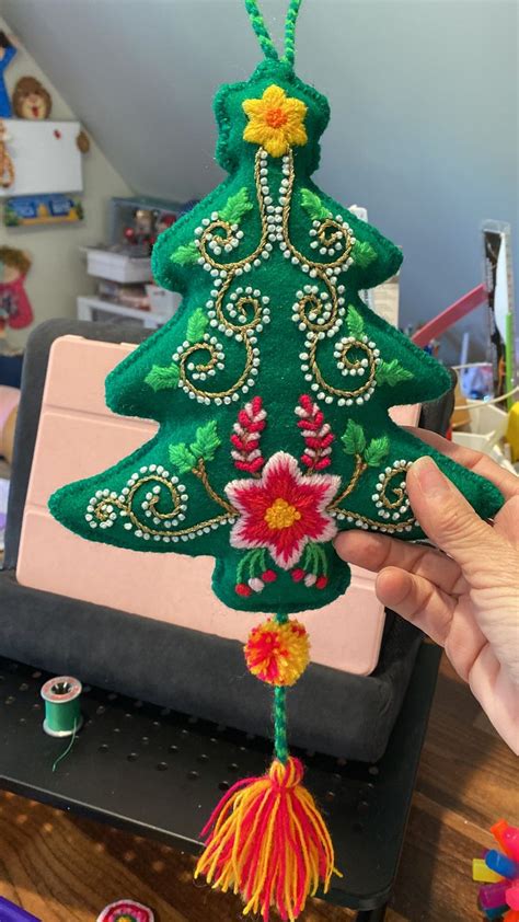 Pin By Maguy Roitg On Decos Noel In Felt Christmas Tree Felt