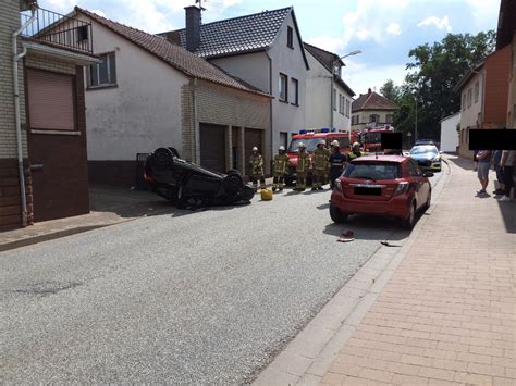 Juli Verkehrsunfall Katzweiler Hauptstra E Freiwillige