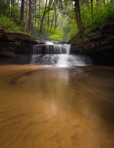 Creation Falls In Rain And Fog Red River Gorge Ky Flickr