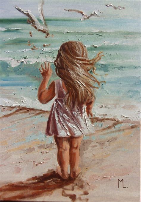 Monika Luniak Paintings For Sale Artfinder Painting Of Girl