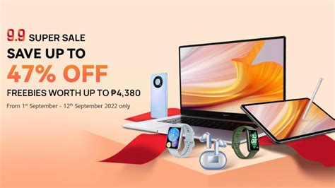 Get A Head Start On Christmas Shopping With The Huawei 99 Super Sale