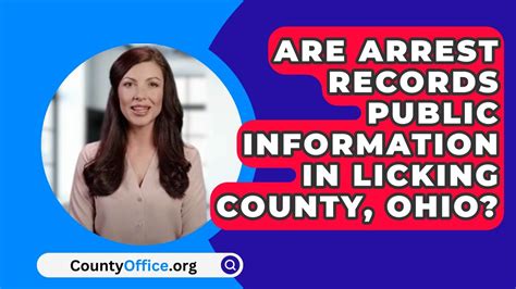 Are Arrest Records Public Information In Licking County Ohio