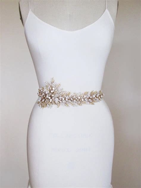 Bridal Belt Exquisite Crystal Belt Sash Bridal Crystal Belt Sash