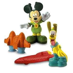 Amazon.com: Disney Mickey Mouse Clubhouse Martian Mickey & Pluto: Toys ...