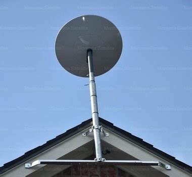 Satellite Under Eave Mount 1 5 8 Non Penetrating Roof Mount For Outdoor