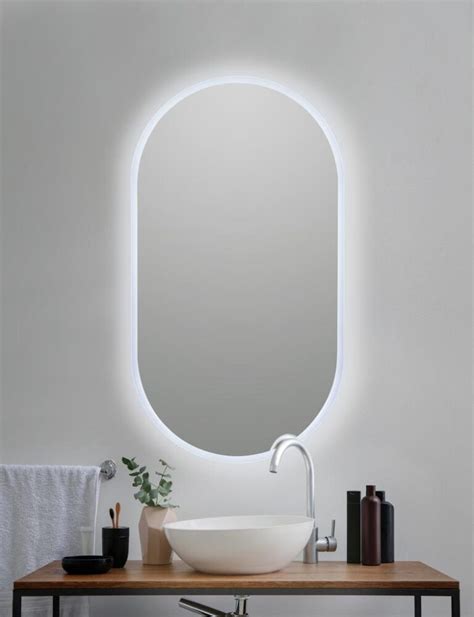 Led Mirror With Demister Hill16tiles