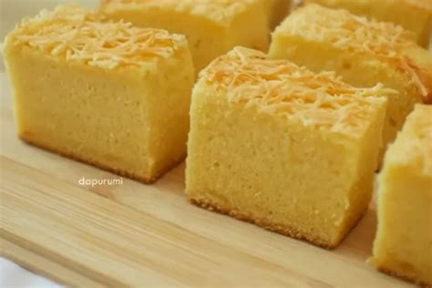 Resep Bolu Tape Super Lembut Dan Anti Bantet Ditambah Topping Keju