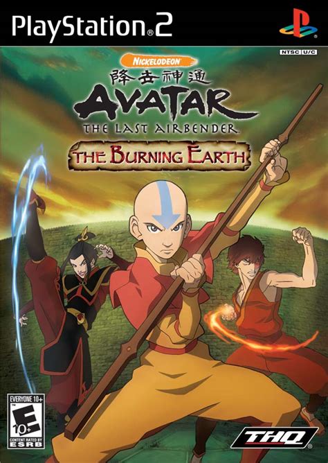Avatar The Burning Earth Sony Playstation 2 Game
