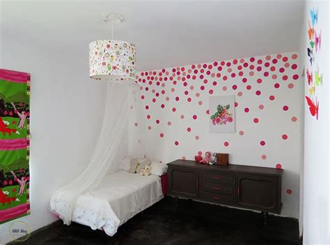 How To Paint A Polka Dots Wall Polka Dot Walls Kid Room Decor Decor