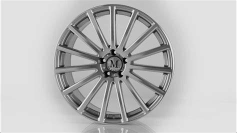 Mandrus Mercedes Wheels Rotec In Silver With Mirror Cut Face By Hot