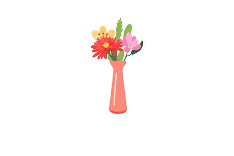 Flowers Pot Decorative Graphic By Veddiraart · Creative Fabrica