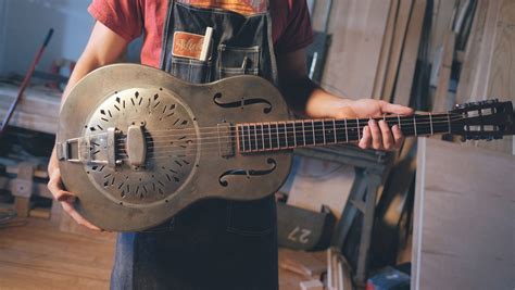 Resonator guitar set up - Mule Resophonic Guitars