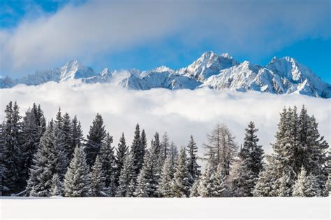 Majestically Rising, the Mont Blanc Massif in winter - NiO Photography