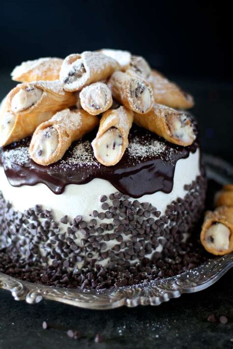 Cannoli Cake - The Seaside Baker