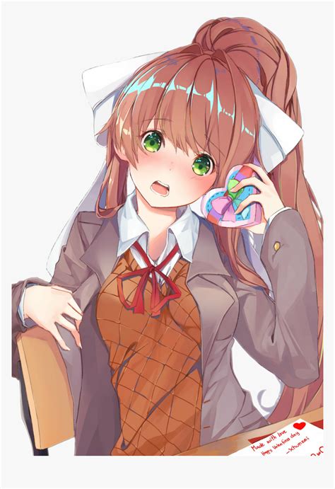 Monika Fan Art Ddlc Dokidokifanartclub Images