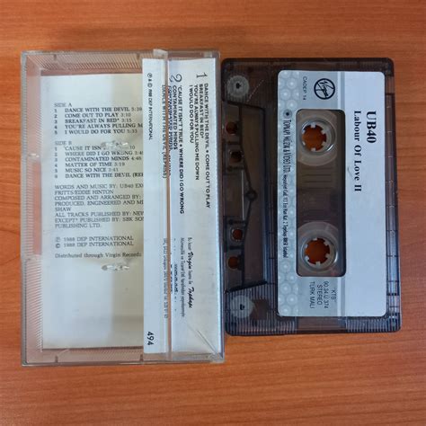 Ub40 Labour Of Love Ii 1990 Kaset 2el