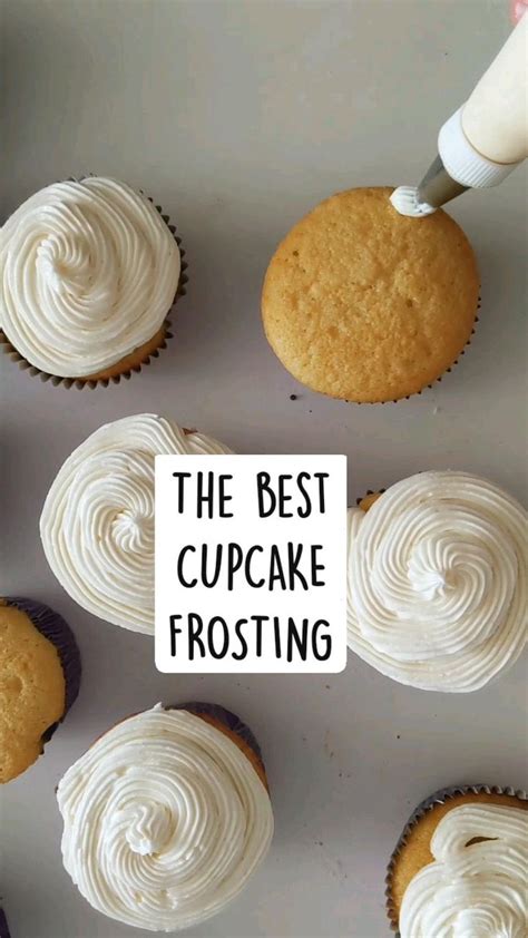 The Best Cupcake Frosting | Cupcake frosting recipes, Fun baking ...