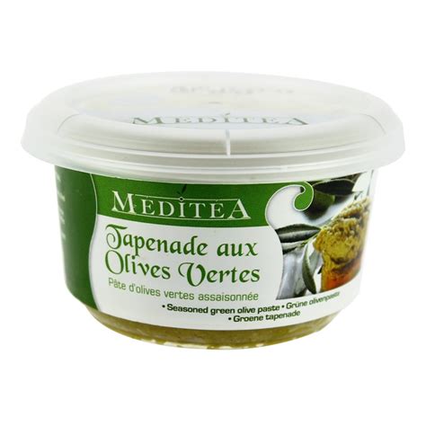 Tapenade Verte Meditea 100g Produits Tartinables Provence Mediterranee