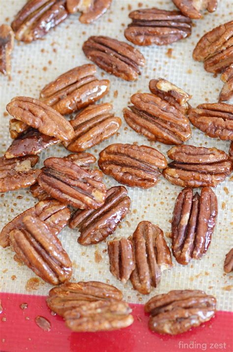 Making Honey Roasted Pecans In Oven Finding Zest