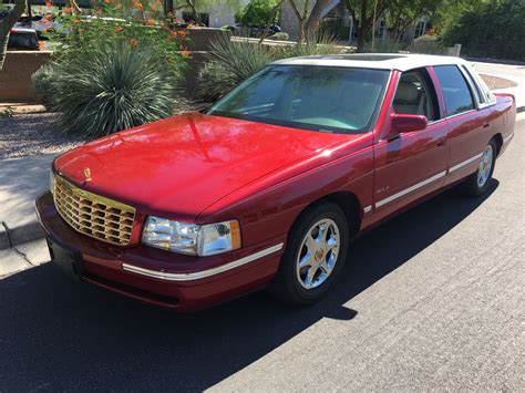 Shining Red 1999 Cadillac Deville With Only 19k Original Miles For Sale