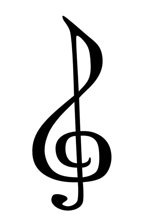 Treble Clef Font 42 Koleksi Gambar