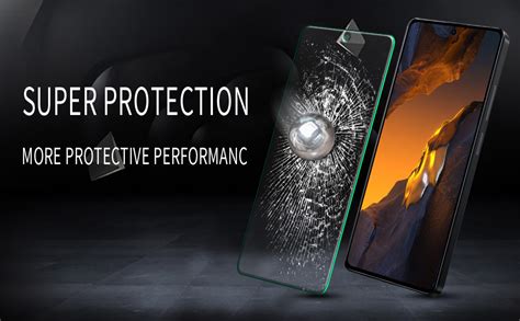 Bencuku Piezas Mica Protector De Pantalla Para Xiaomi Poco F