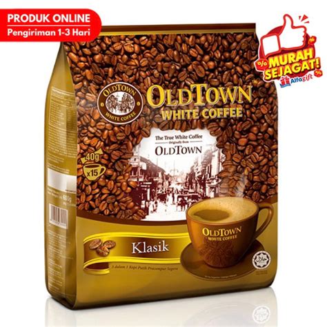 Jual OLD TOWN White Coffee Instant Klasik 15 X 40 G Shopee Indonesia